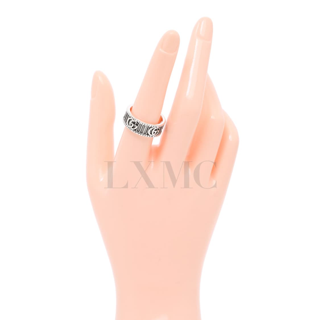 구찌 GG마몽 실버링 더블 G 디테일 실버반지 551899 상품이미지4