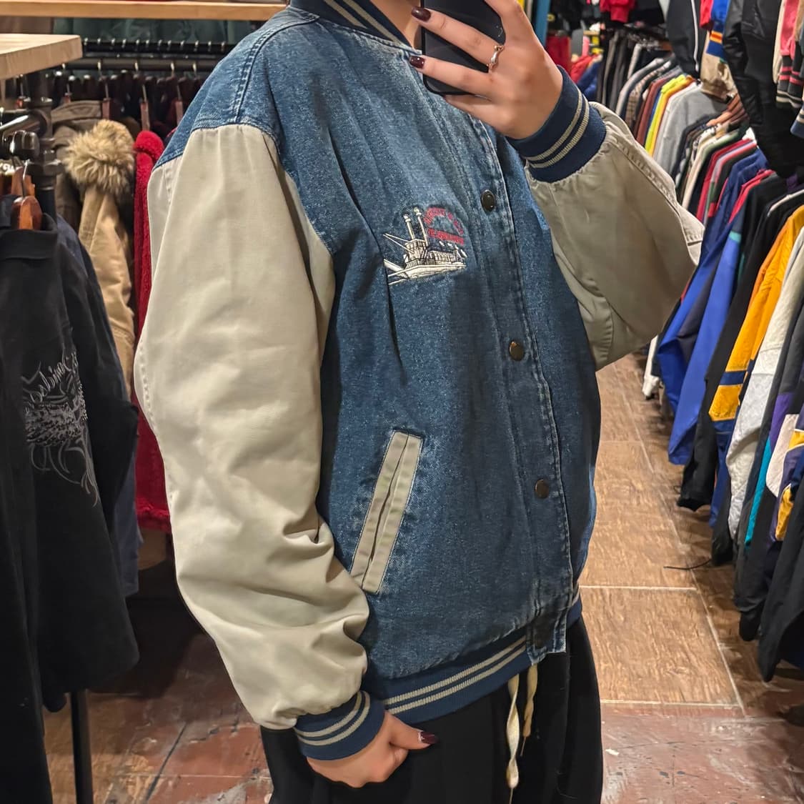 [HI] VTG 데님바시티자켓 진청 상품이미지4