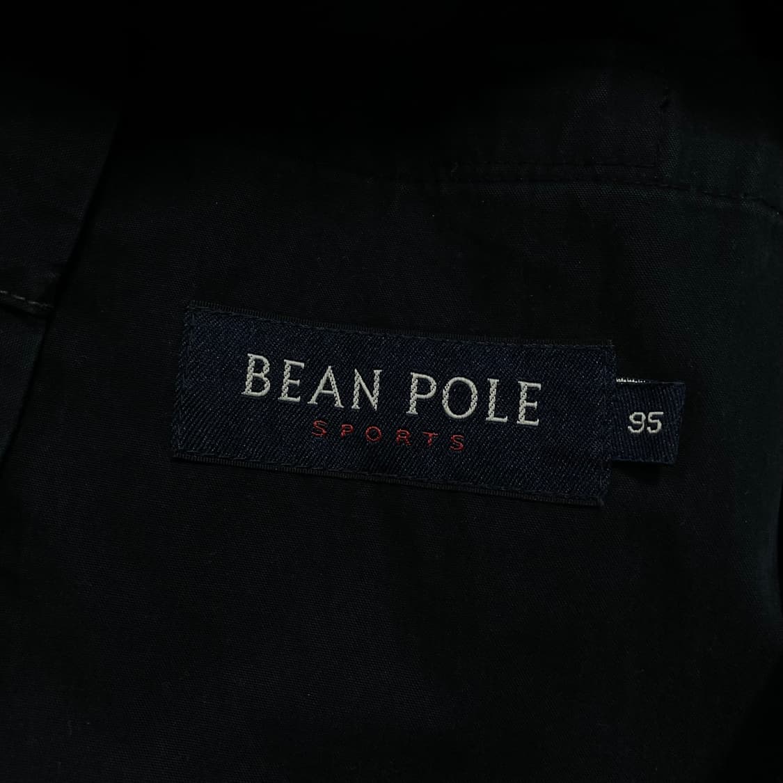 빈폴 스몰 로고 블랙 미니멀 자켓 상품이미지4