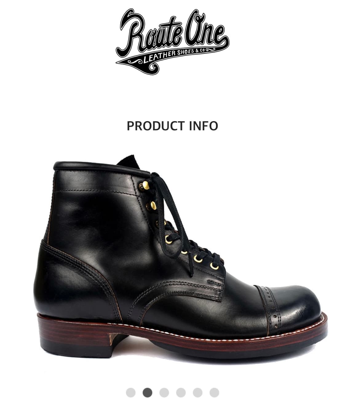 루트원 먼슨라스트 캡토 컴뱃 부츠 250 standard 상품이미지2