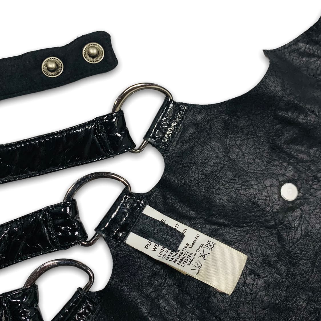 펑크 레이브 아카이브 본디지 킨키 데드스탁 탑 상품이미지7