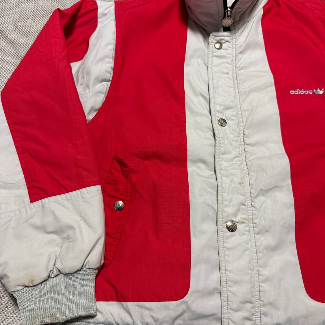 90s 아디다스 올드스쿨 바람막이 자켓 상품이미지3