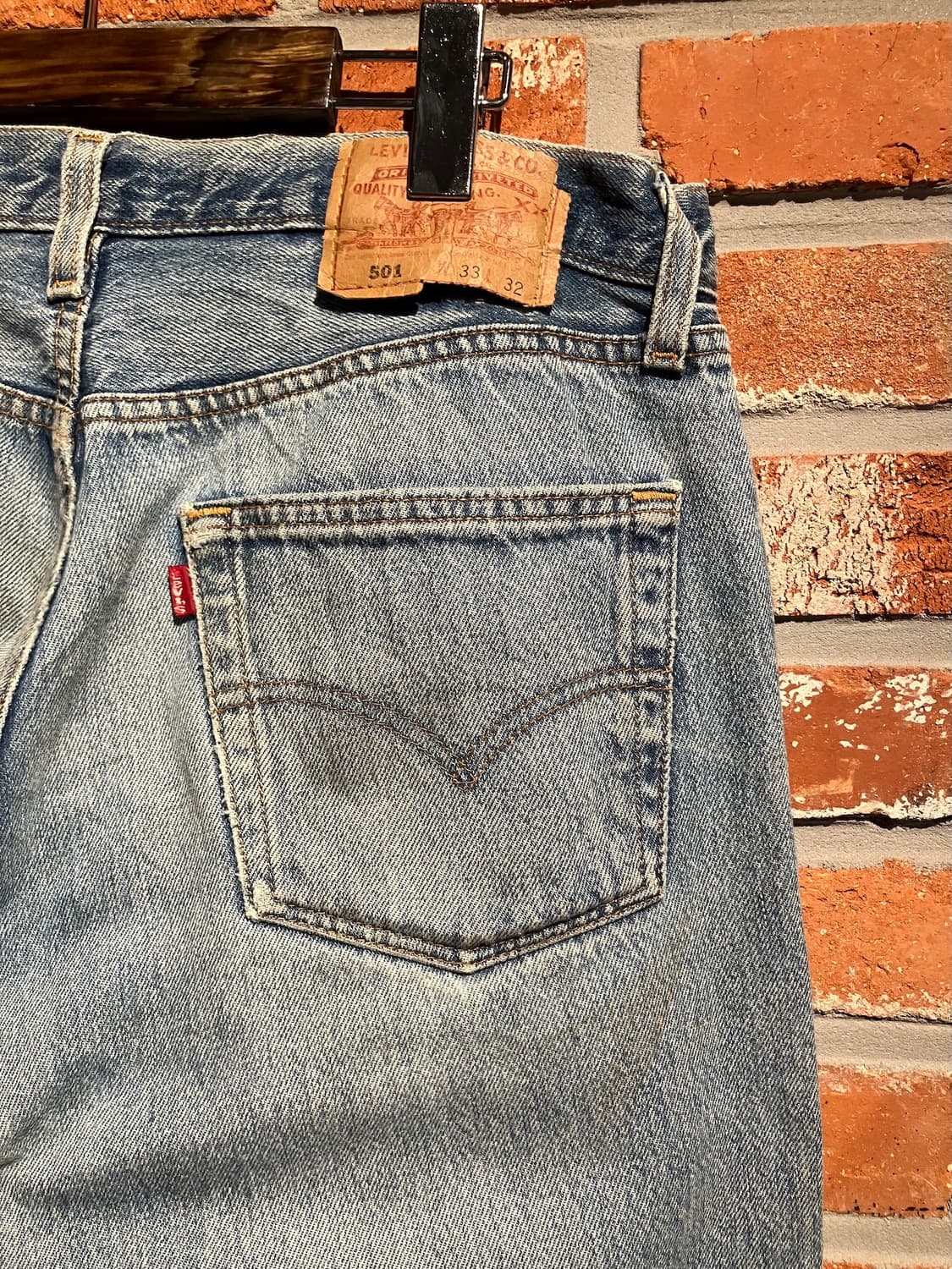 90s USA 빈티지 리바이스 501 데님 팬츠 상품이미지6