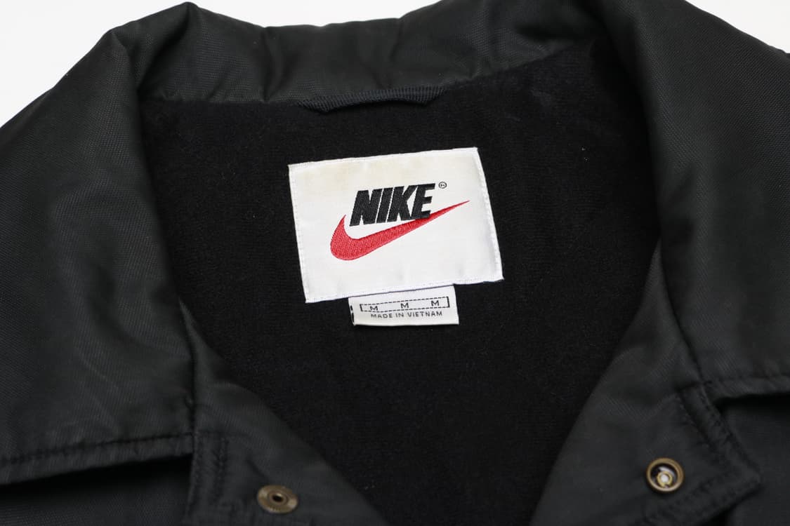 [M] 90's 나이키 스우시 올드스쿨 누빔 코치자켓 상품이미지4