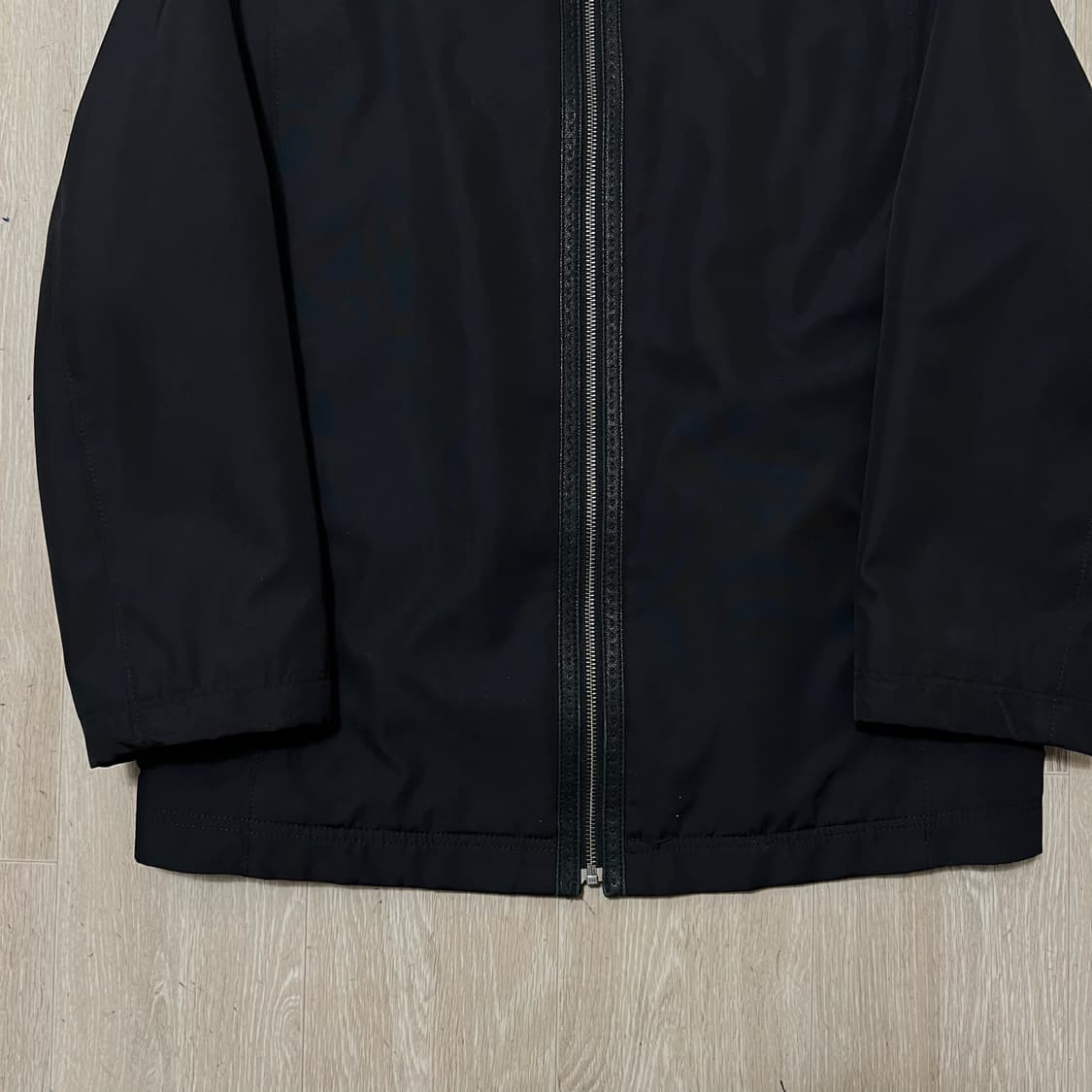 갤럭시 카디날 남성 양가죽 배색 바람막이 점퍼 M/95  상품이미지3