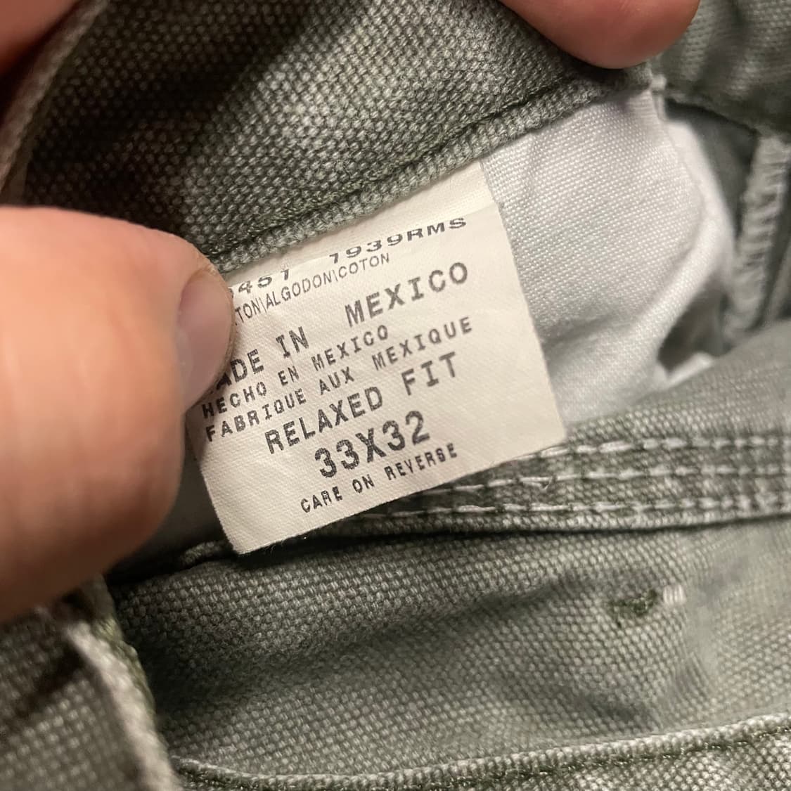 디키즈 덕캔버스 카펜터 팬츠 (33“) 상품이미지6