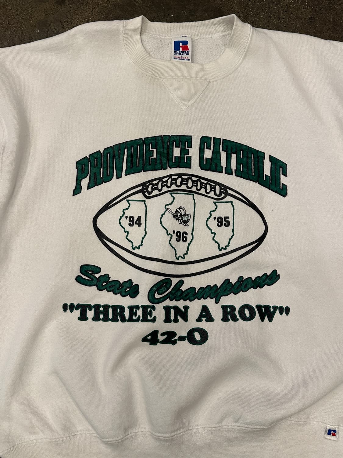 90s Made in USA Russell 러셀 스웻셔츠 L 상품이미지3