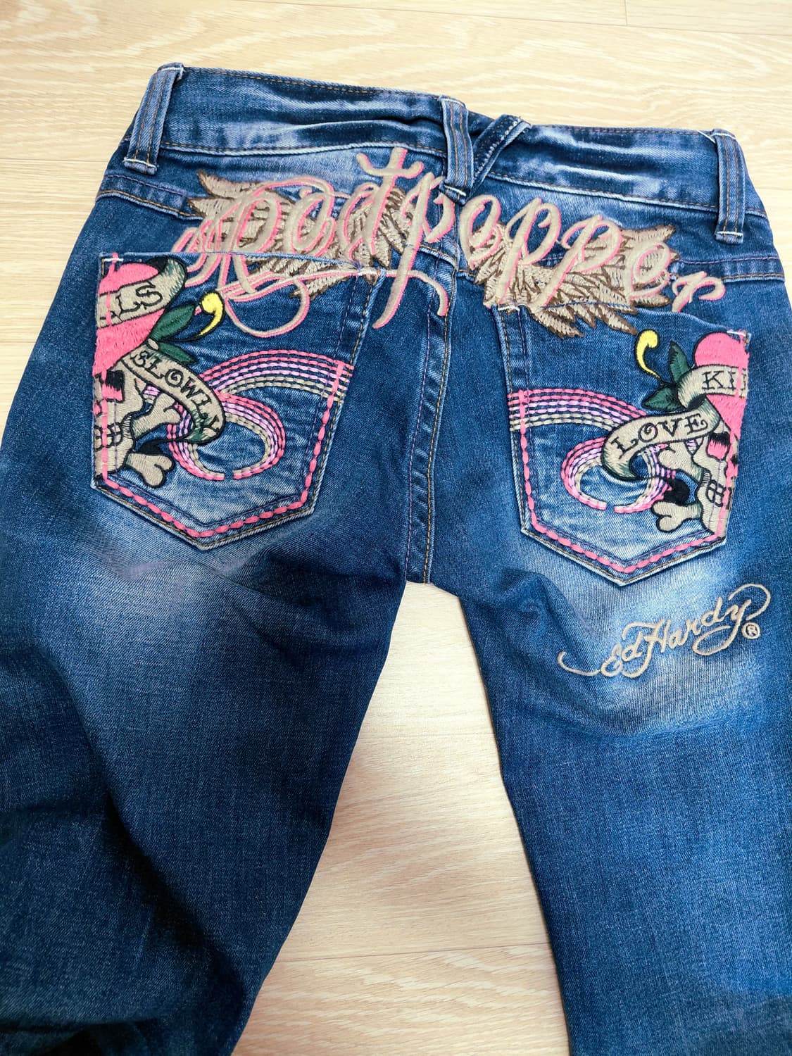 레드 페퍼×에드하디 콜라보 로우라이즈 스키니진 상품이미지1