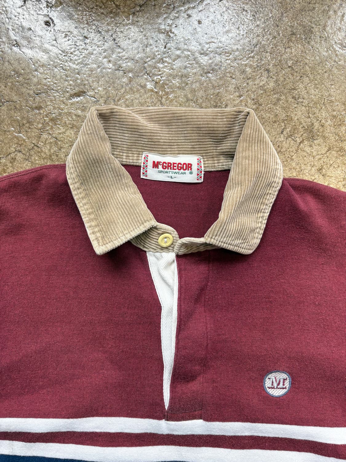 Mcgregor 코듀로이 카라 럭비 상품이미지4