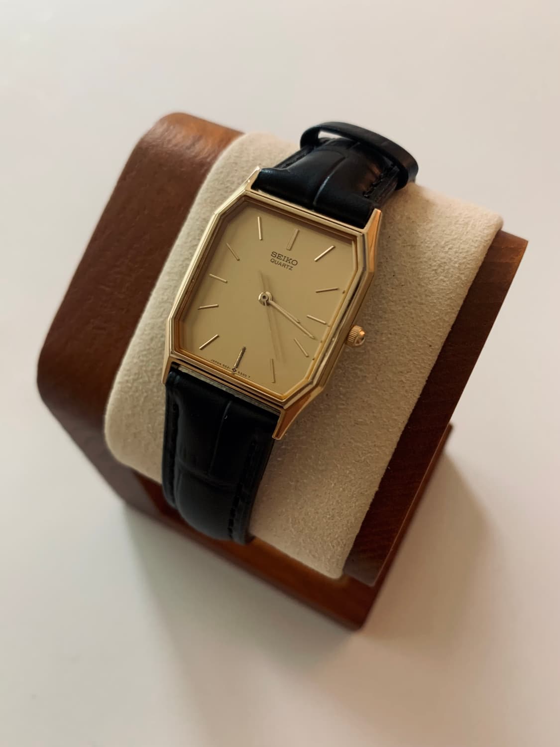 세이코 Seiko 스퀘어 쿼츠 골드  상품이미지1