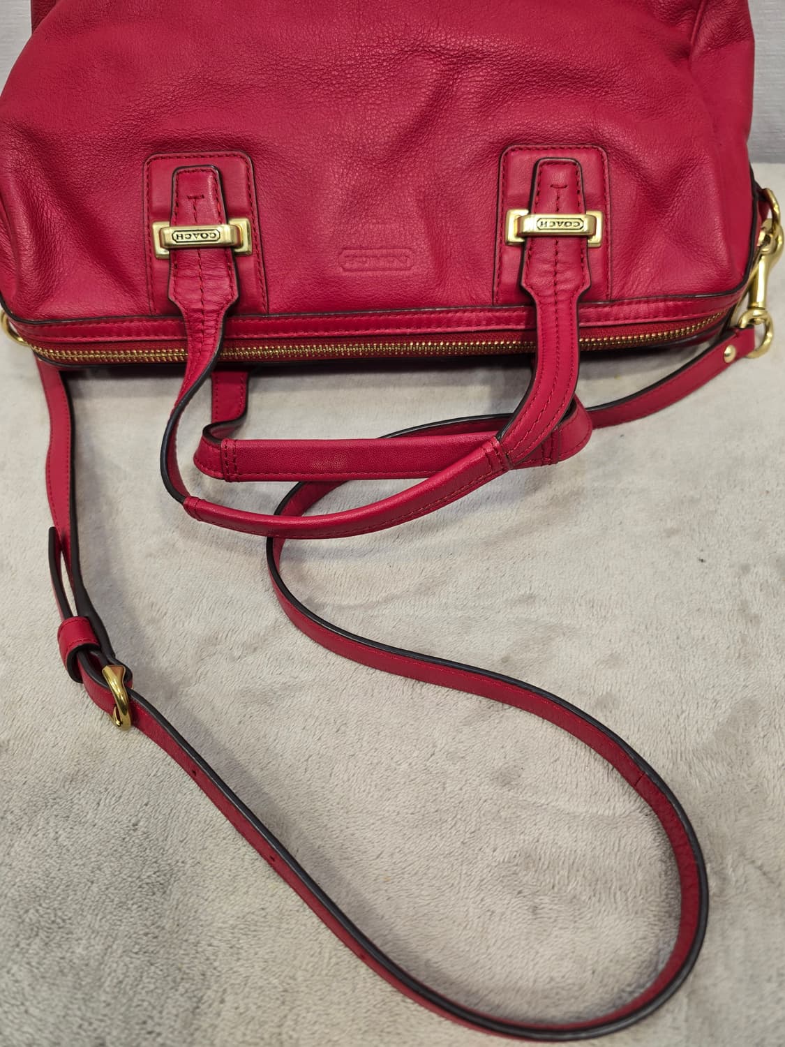 코치 테일러 가죽 사첼백 숄더백 토트백 상품이미지5