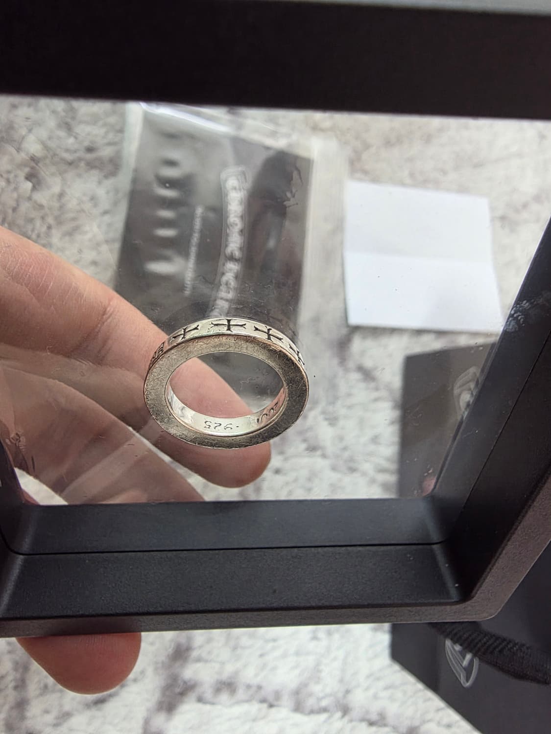 크롬하츠 퍽유링3mm us4호 상품이미지2