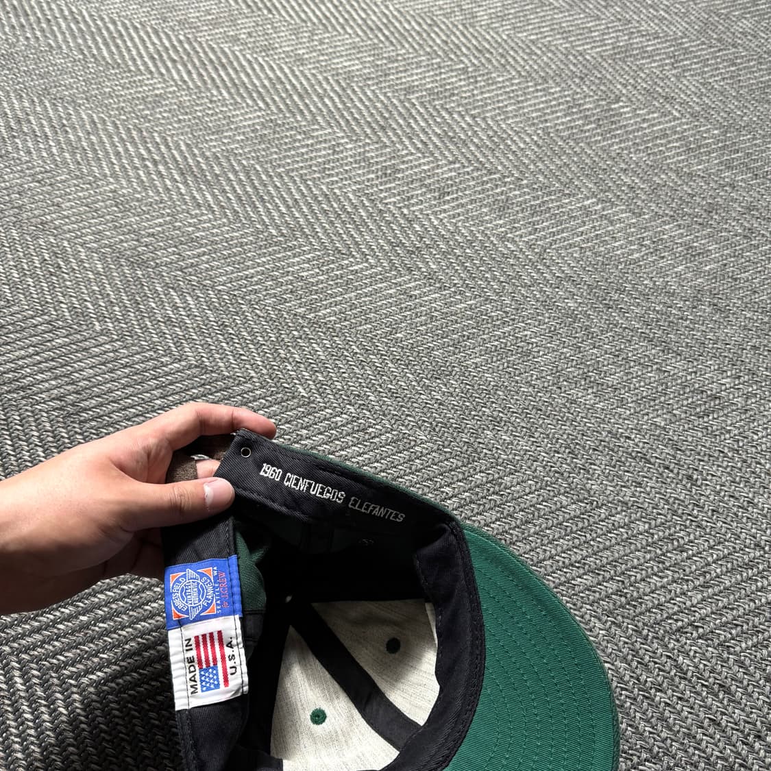 90s 이벳필드 X 제이크루 USA 미제 엘레판테스 캡 상품이미지5