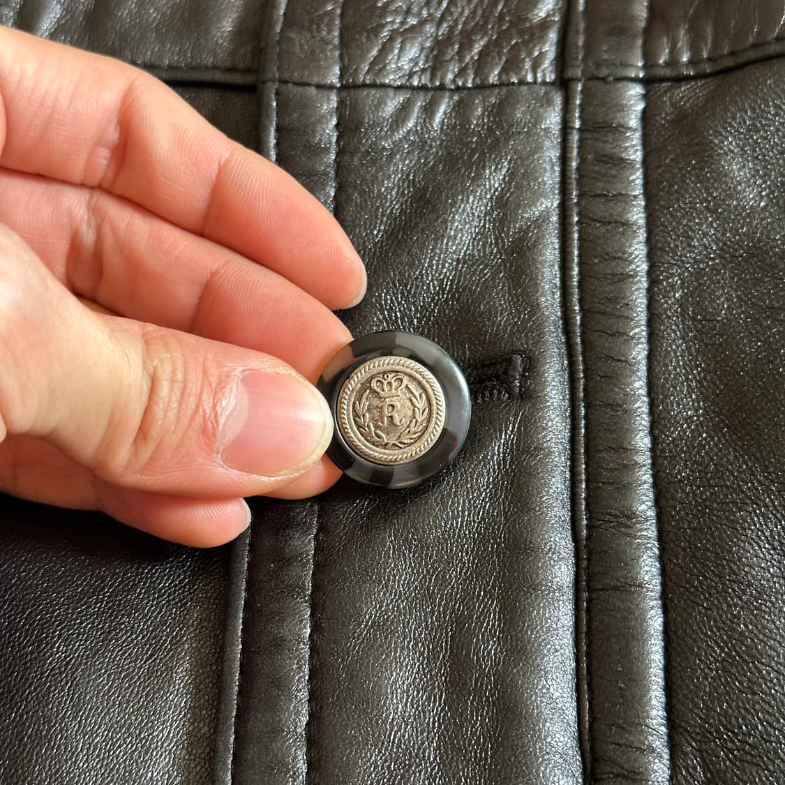 Joy meabel sheepskin leather coat jacket 상품이미지6