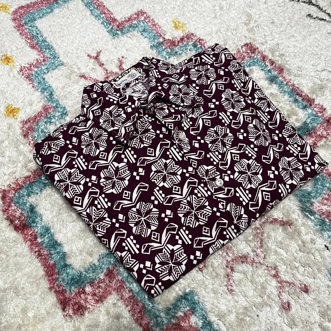 80s VIETNAM WORK SHIRT 베트남 워크셔츠 상품이미지1