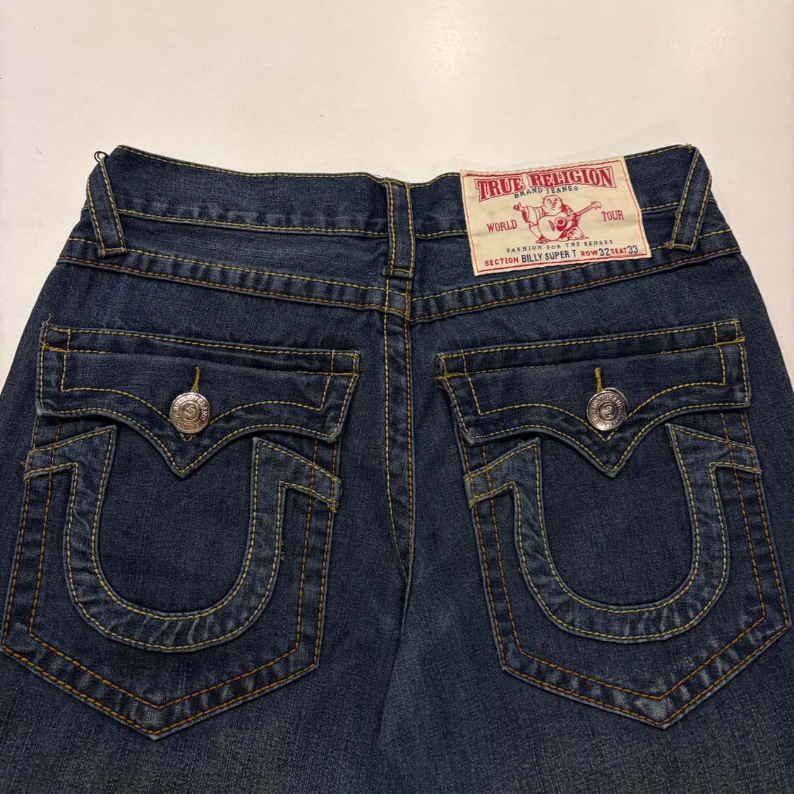 [32x33] 트루릴리젼 빌리 슈퍼티 청바지 데님 팬츠 D896 상품이미지3