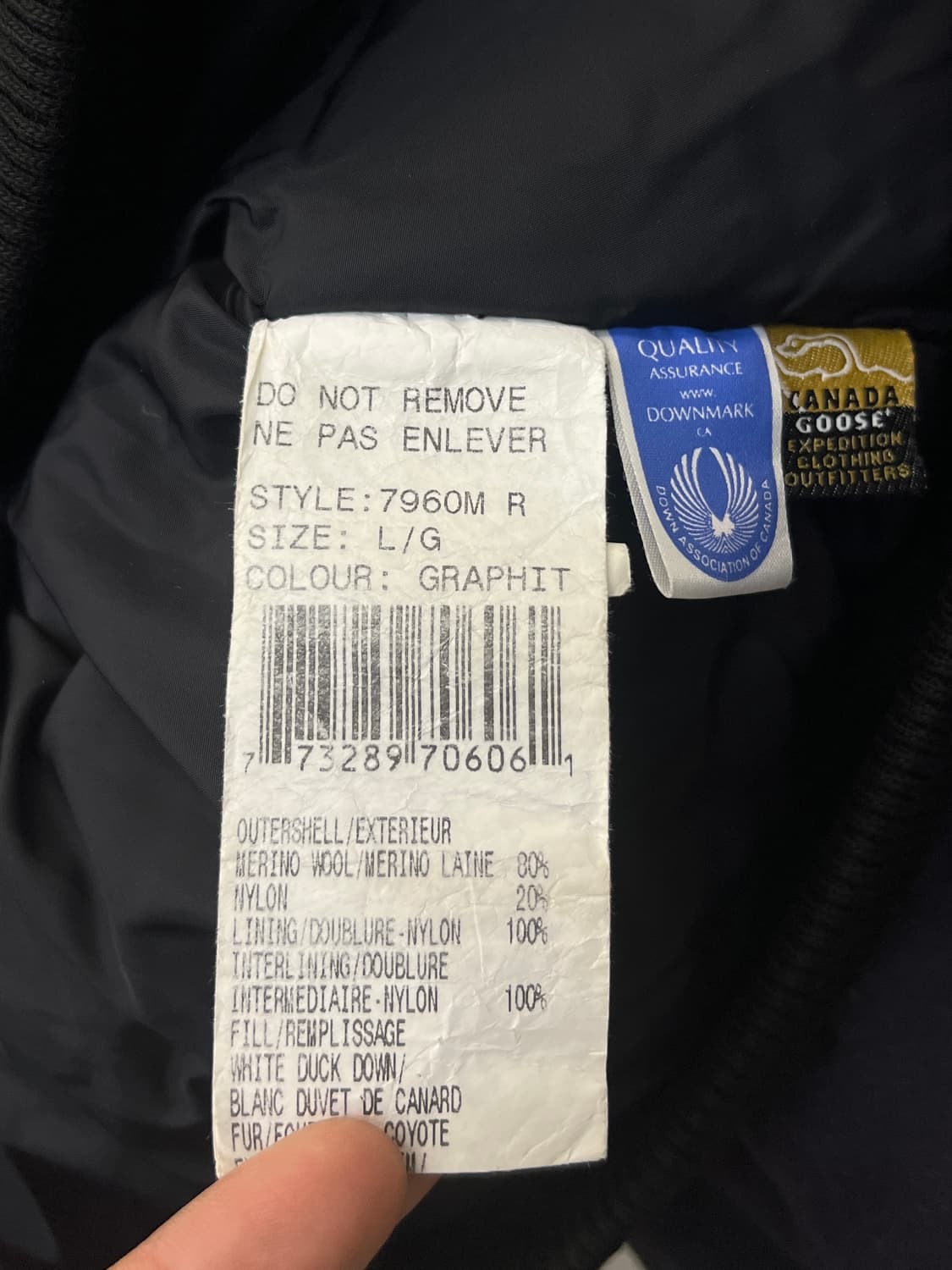 캐나다구스 칠리왁 봄버 울 자켓 상품이미지6