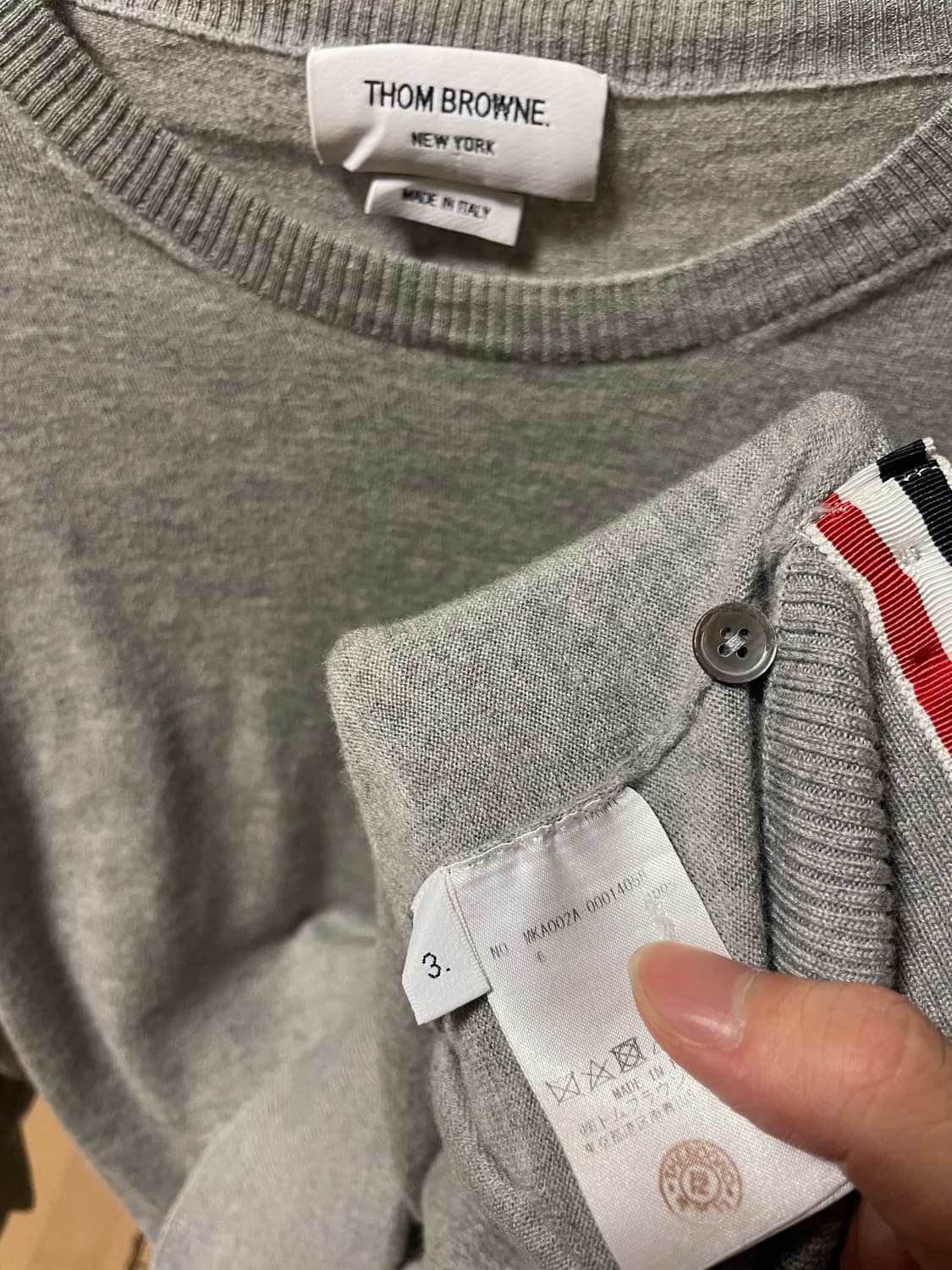 톰브라운 울 니트 3사이즈 상품이미지2