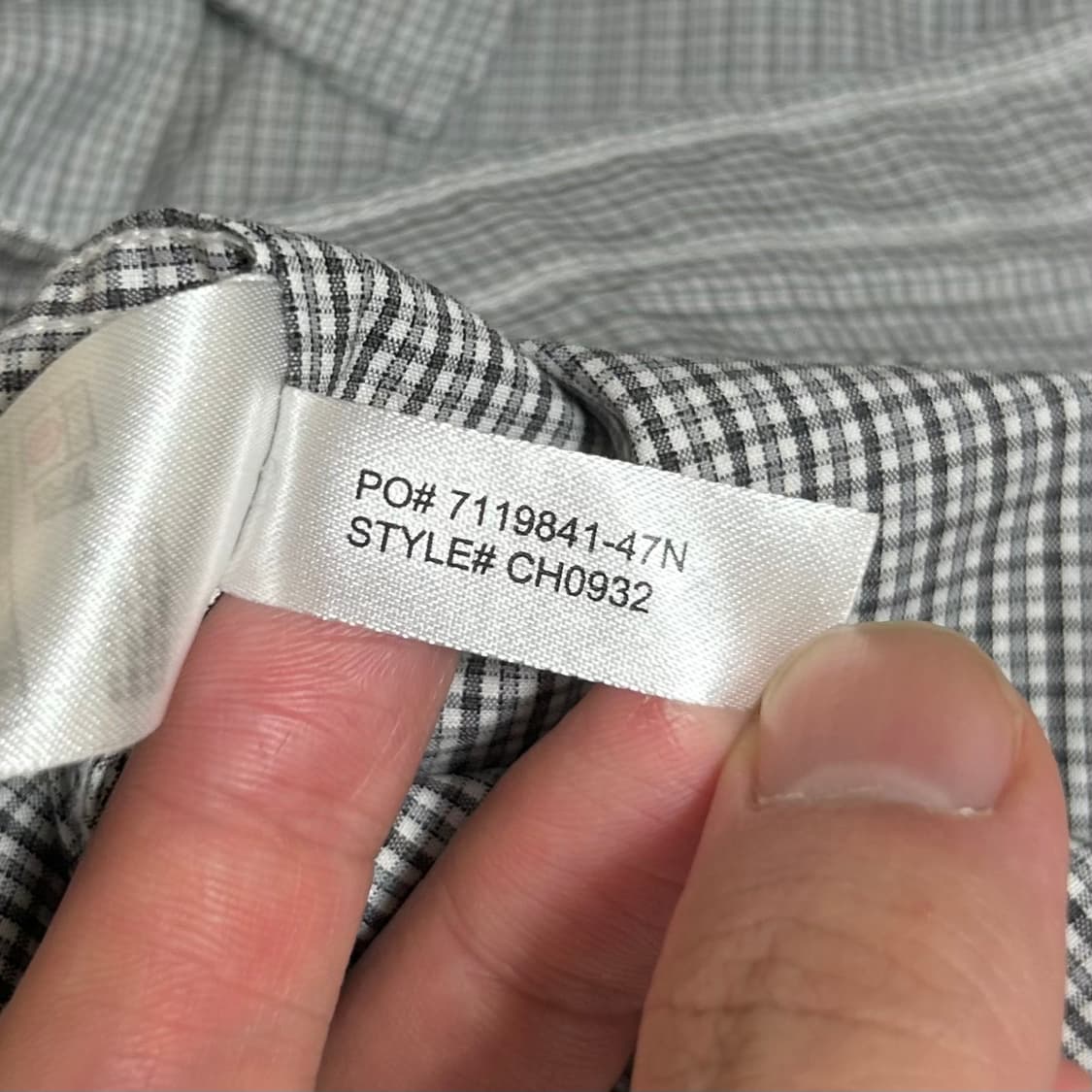 [M] Lacoste 라코스테 신형 체크셔츠 상품이미지6