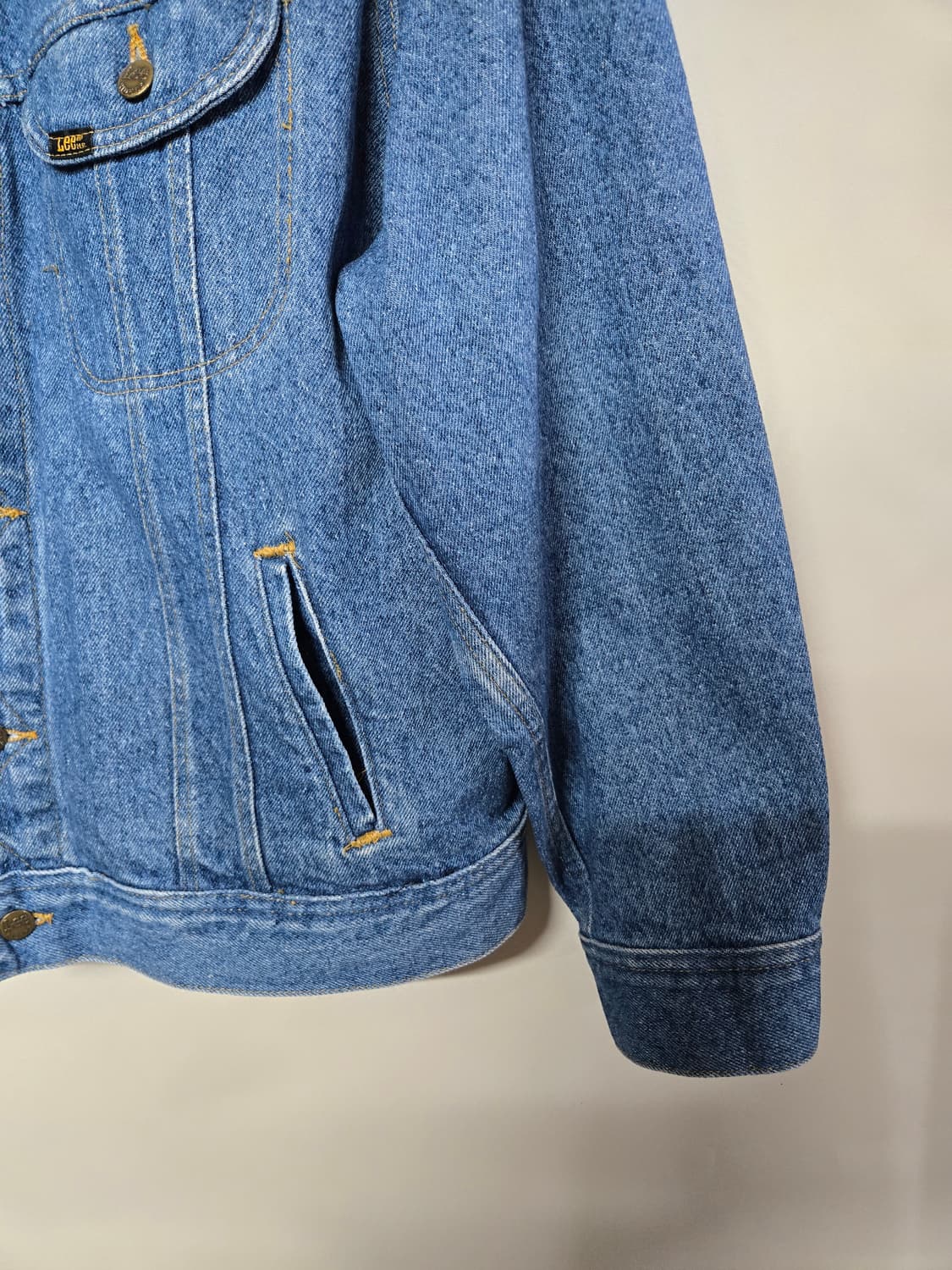 Lee 데님 라이더스 트러커 USA 청자켓 L 상품이미지3