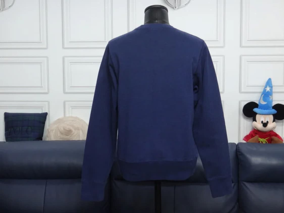 (55size) 베이프 여성 네이비 맨투맨 티셔츠 상품이미지2