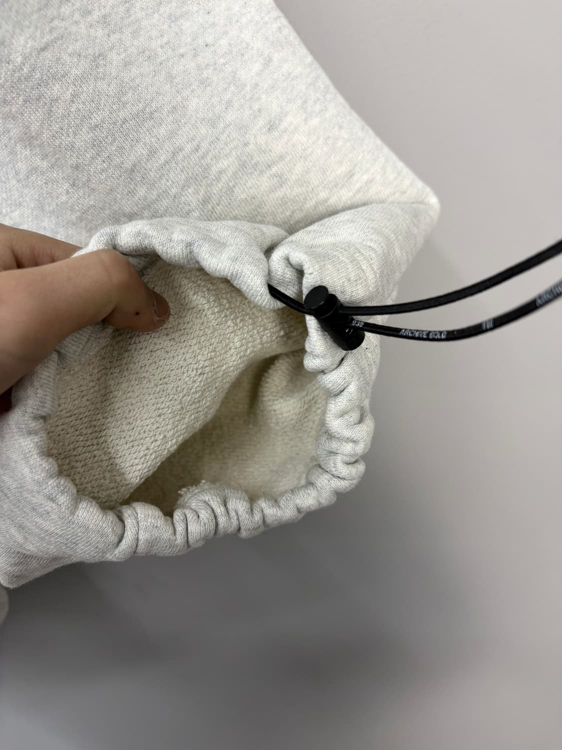 아카이브볼드 939로고 스웨트 오트밀 조거팬츠 A3574 상품이미지5