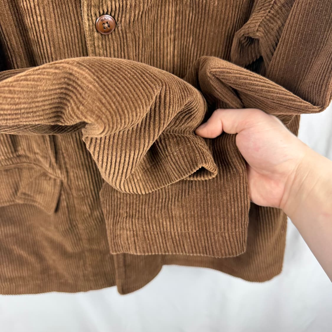 (2) 디미트리 블랙 코듀로이 블레이저 자켓 브라운 상품이미지4