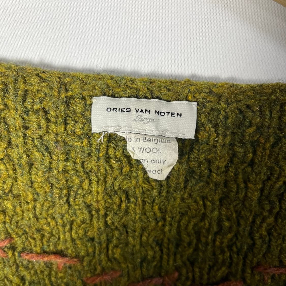 [Dries Van Noten] 드리스반노튼 텍서스 브이넥 울 니트 상품이미지5