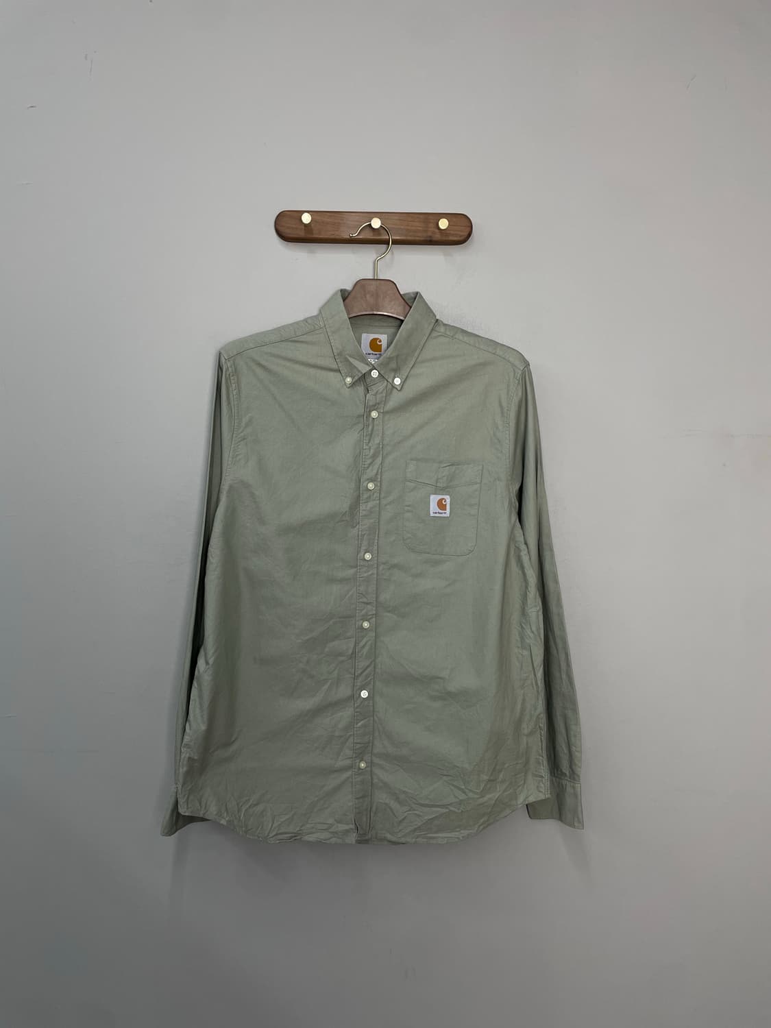 칼하트 라이트그린 셔츠 H2301 상품이미지2