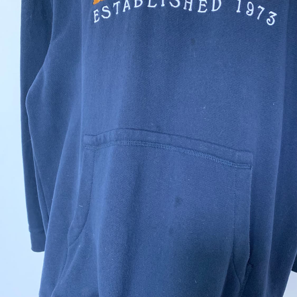 팀버랜드 빈티지 네이비 후드티 XL 남녀공용 상품이미지3