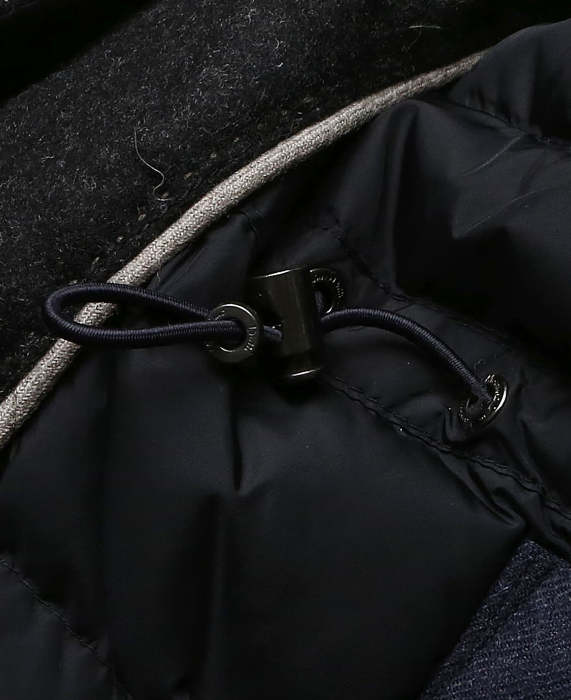 마시모두띠 [Massimo Dutti] 차콜 울 클래식 필드 패딩 자켓 상품이미지6