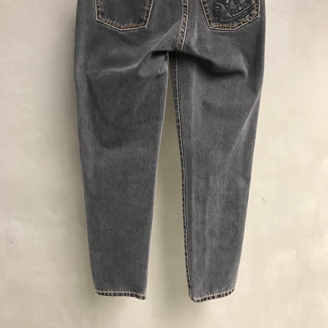 비비안웨스트우드 흑청 데님 팬츠 25(W) 상품이미지3