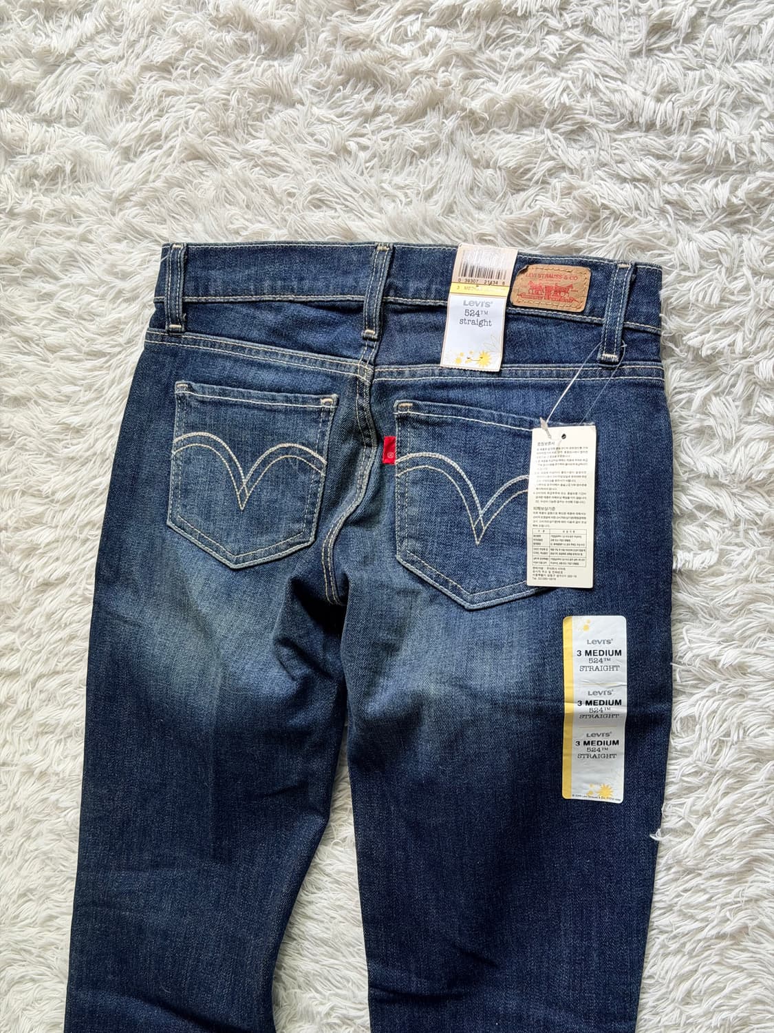 [새상품/리바이스] 리바이스 524™ 스트레이트 슈퍼로우 진 (3 Med 상품이미지3