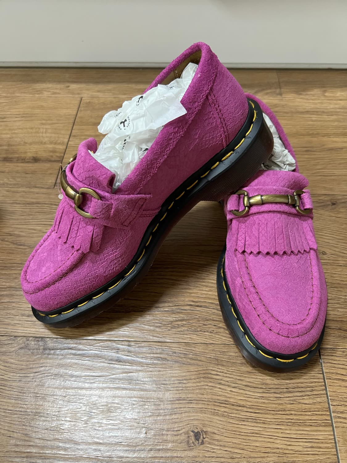 닥터마틴 Adrian 핑크 로퍼 5사이즈 새상품 상품이미지2