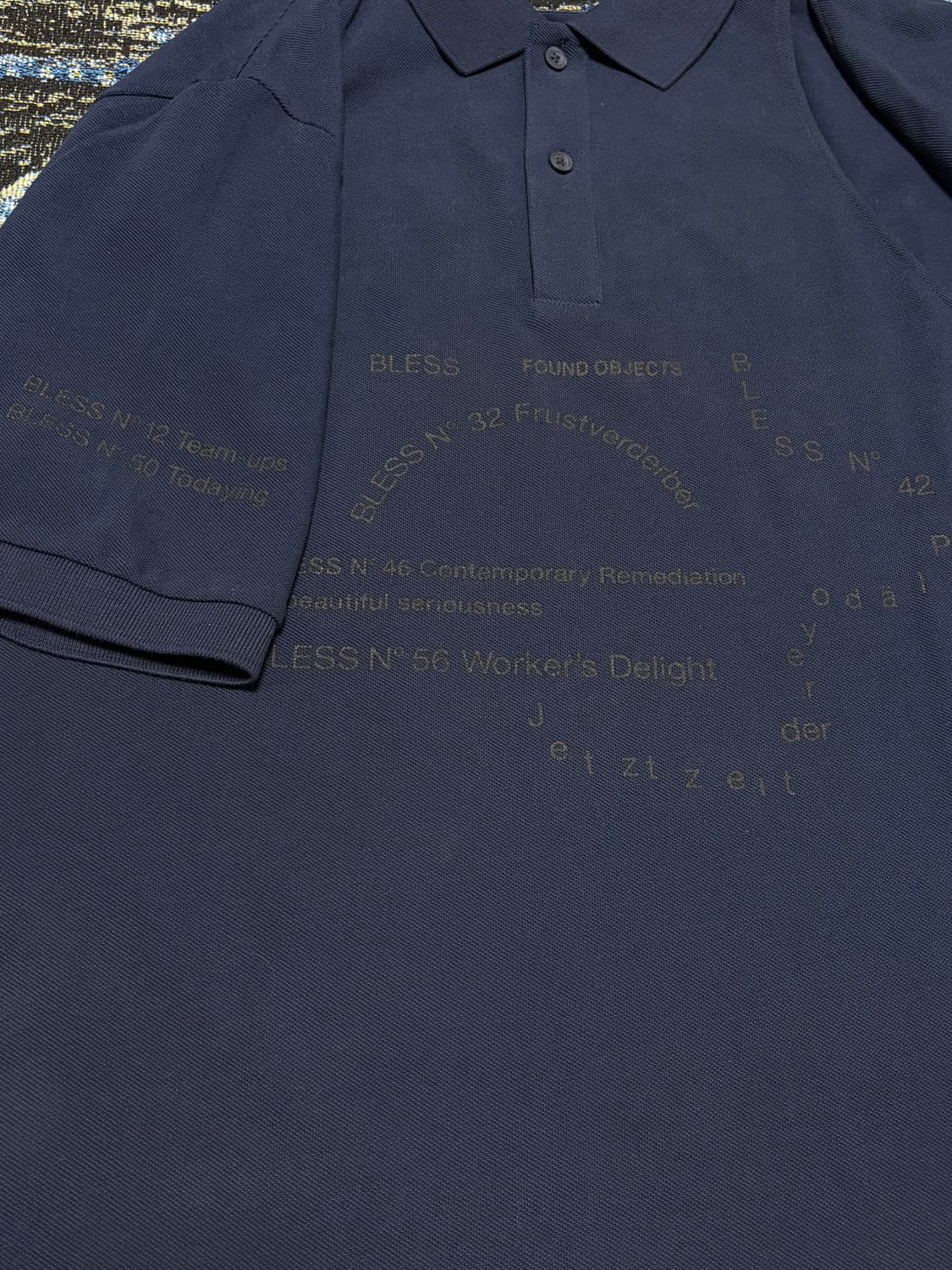 BLESS Nº68 Polo-oho Navy Blue 상품이미지3