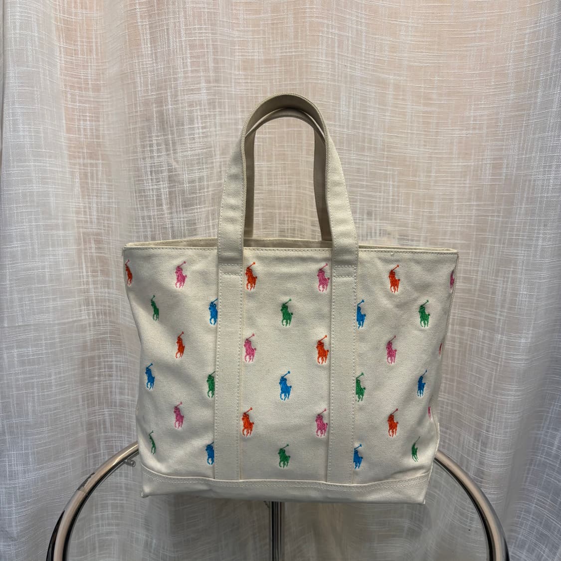 정품 폴로 랄프로렌 캔버스 토트백     상품이미지1