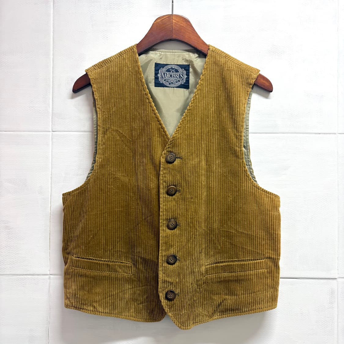 NARCISSUS 코듀로이 워크 베스트  상품이미지1