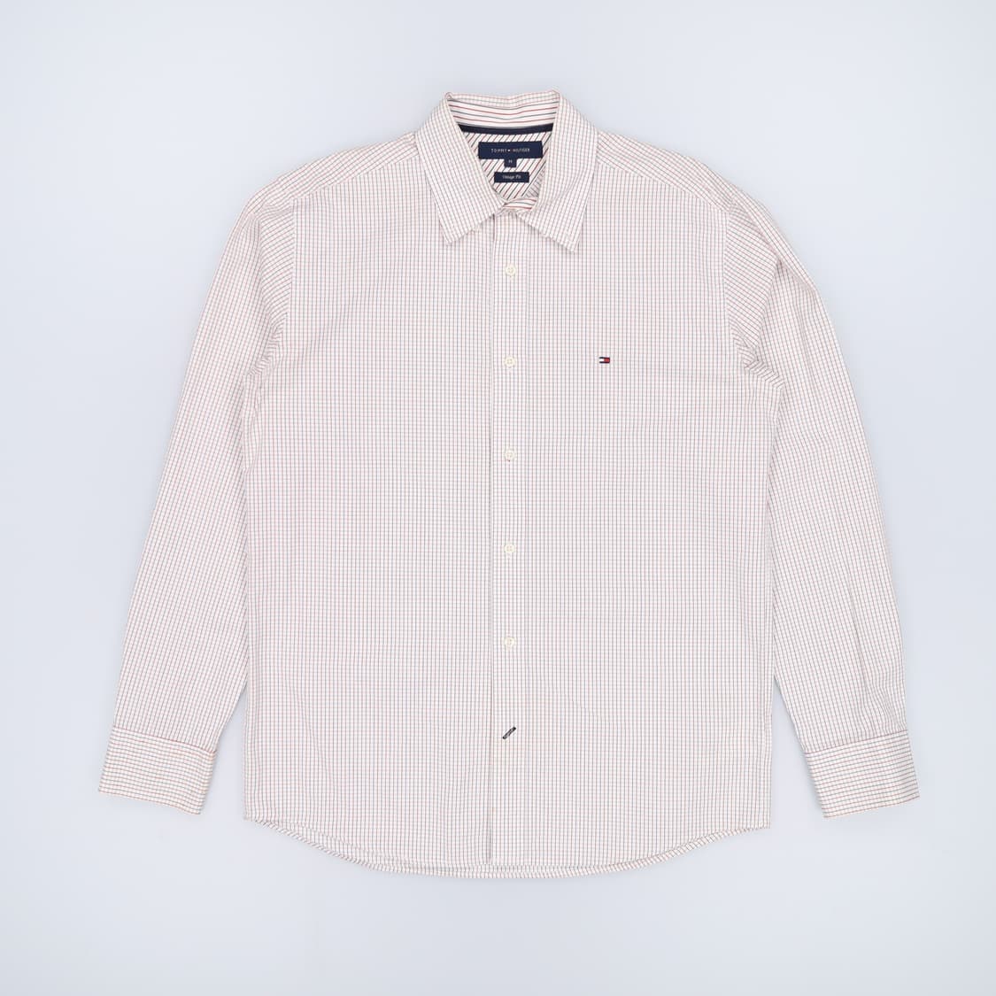 [M] 타미힐피거 빈티지핏 테터솔 체크 셔츠 남방 3928 상품이미지1