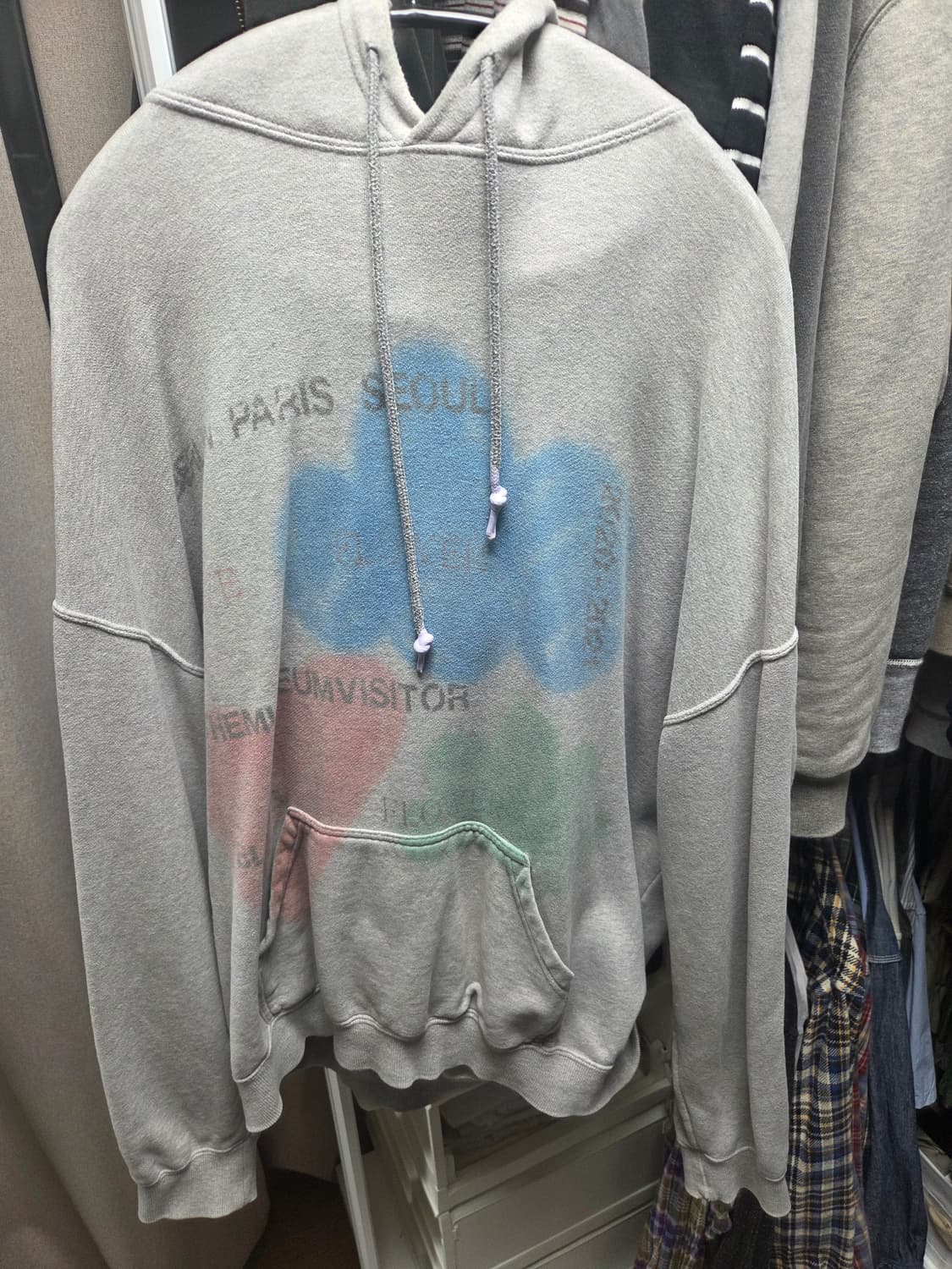 더뮤지엄비지터 20-21 후드티 L사이즈 상품이미지1