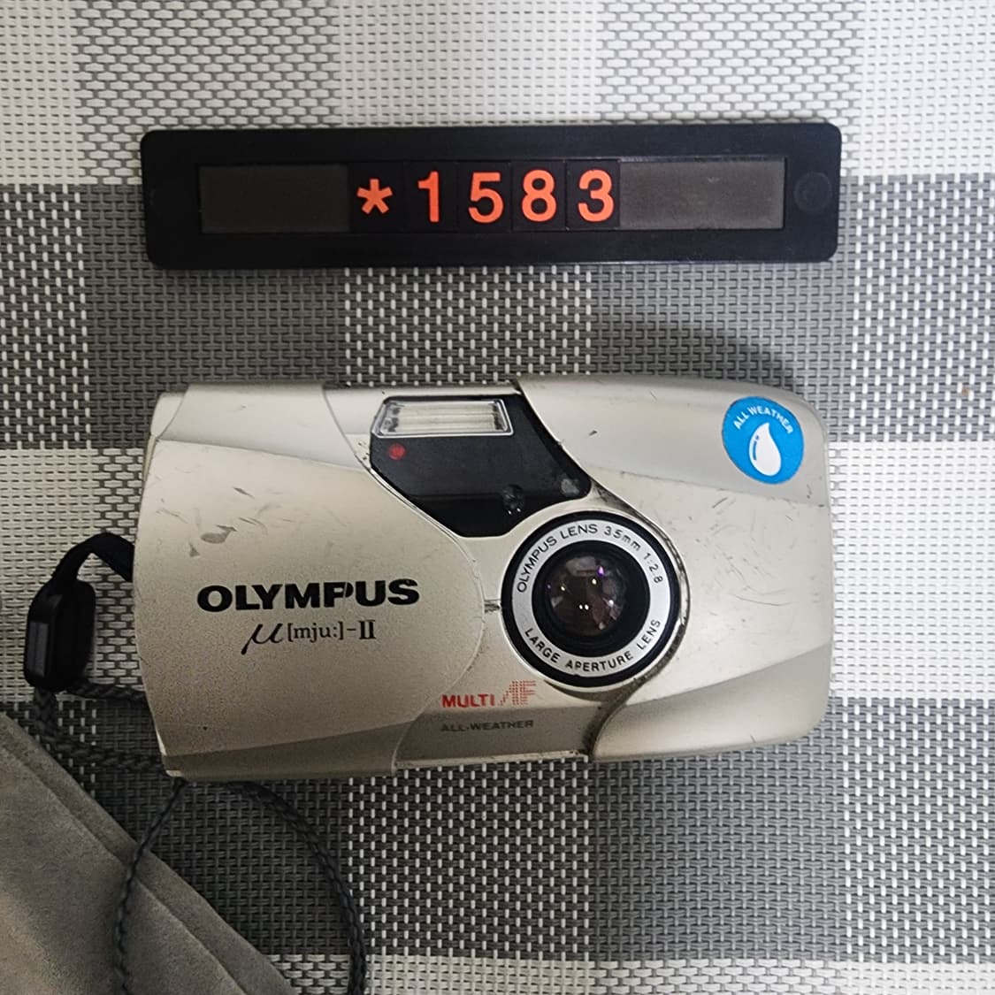 올림푸스 뮤 2 단렌즈 필름카메라 파우치포함 상품이미지2