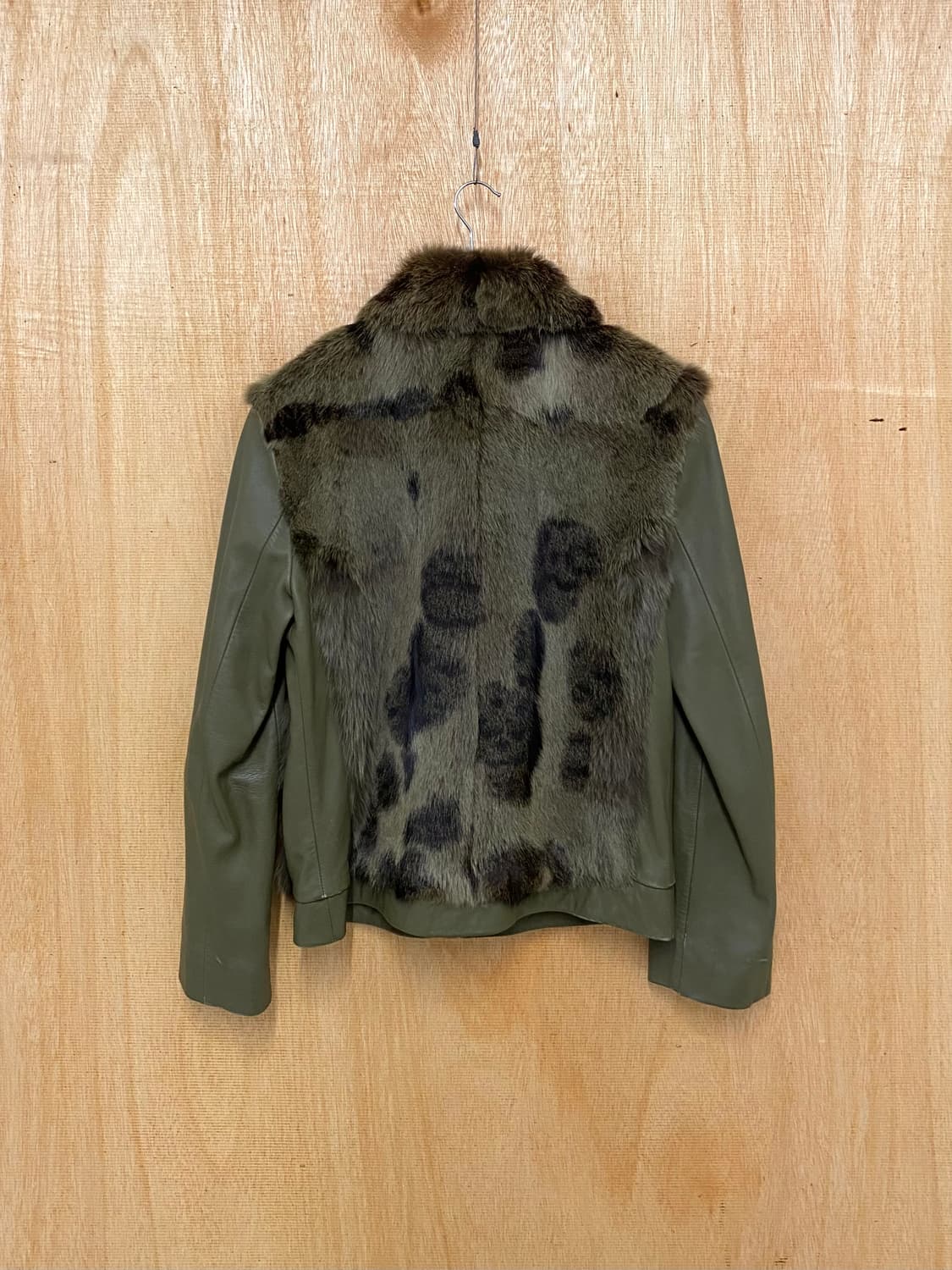 VTG leather grizzly Jacket 레더 그리즐리 퍼 자켓 상품이미지3