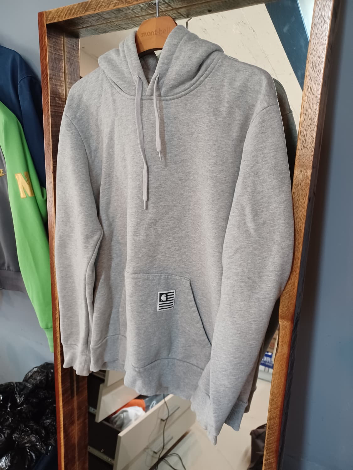 칼하트 빅백로고 기모 후드티 s 상품이미지5