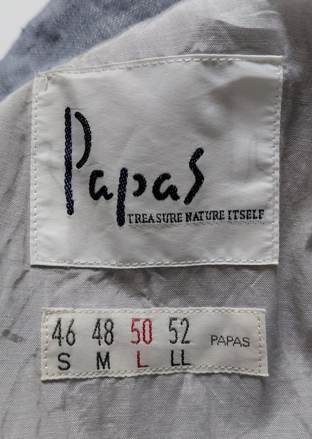 [L] 파파스(Papas) 리얼 린넨 패치워크 베스트 조끼 상품이미지4