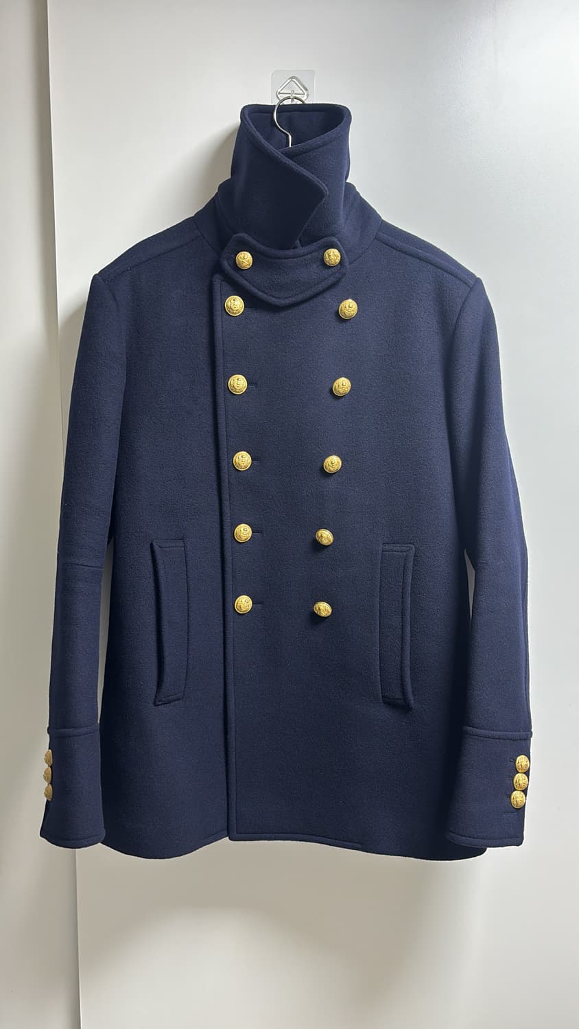 발망 금장 피코트 56사이즈 네이비 상품이미지2