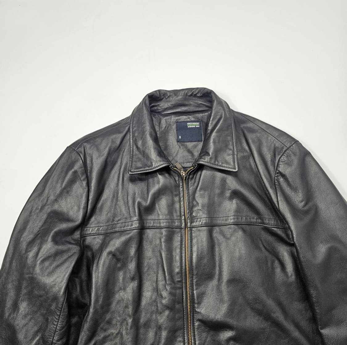 HOUND 소가죽 집업 자켓 L 상품이미지3