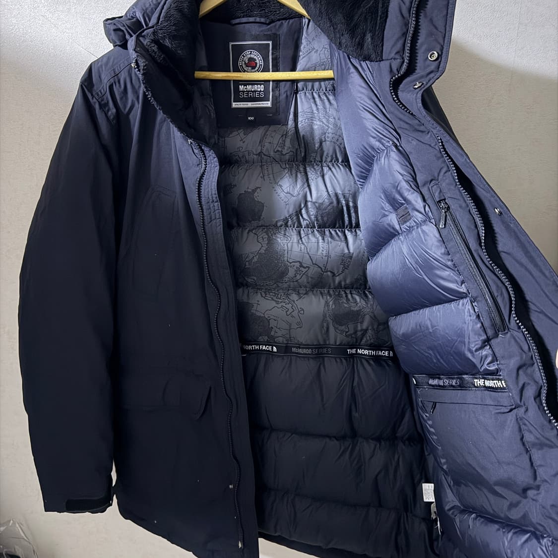 노스페이스 남성 맥머도 다운점퍼 L (100-슬림 105정도) 후드퍼분실 상품이미지6