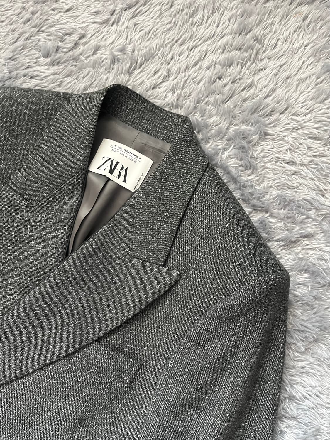 (명작.셋업판매) 자라 스튜디오 컬렉션 울블랜드 수트 셋업 상품이미지3