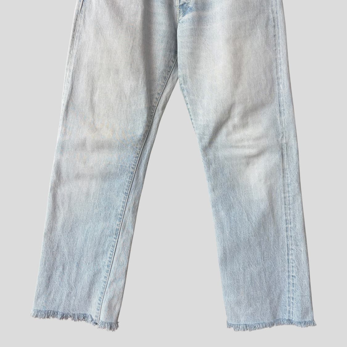 (31)Burgus Plus 버거스플러스 컷오프 셀비지 데님 청바지 상품이미지5