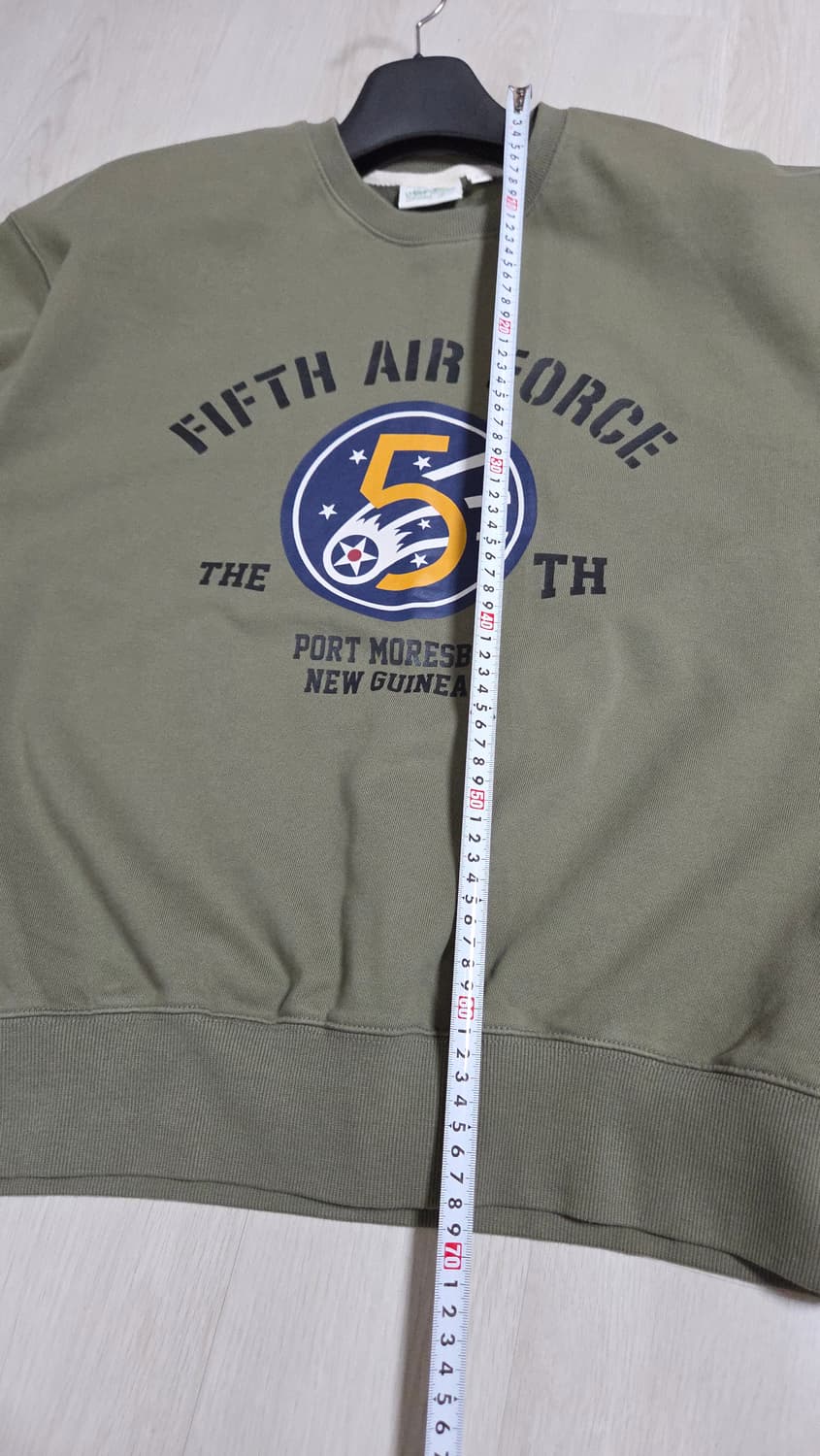 (착샷) 유니폼브릿지 5th 에어 포스 맨투맨 스웻 티셔츠  상품이미지8