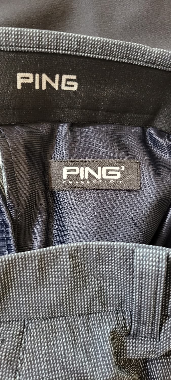 (남성32-33인치)PING 골프 남성 네이비 바지 상품이미지7